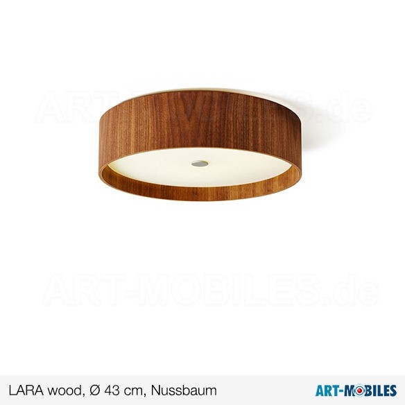 LARAwood Deckenlampe Weißeiche Ø 55 cm