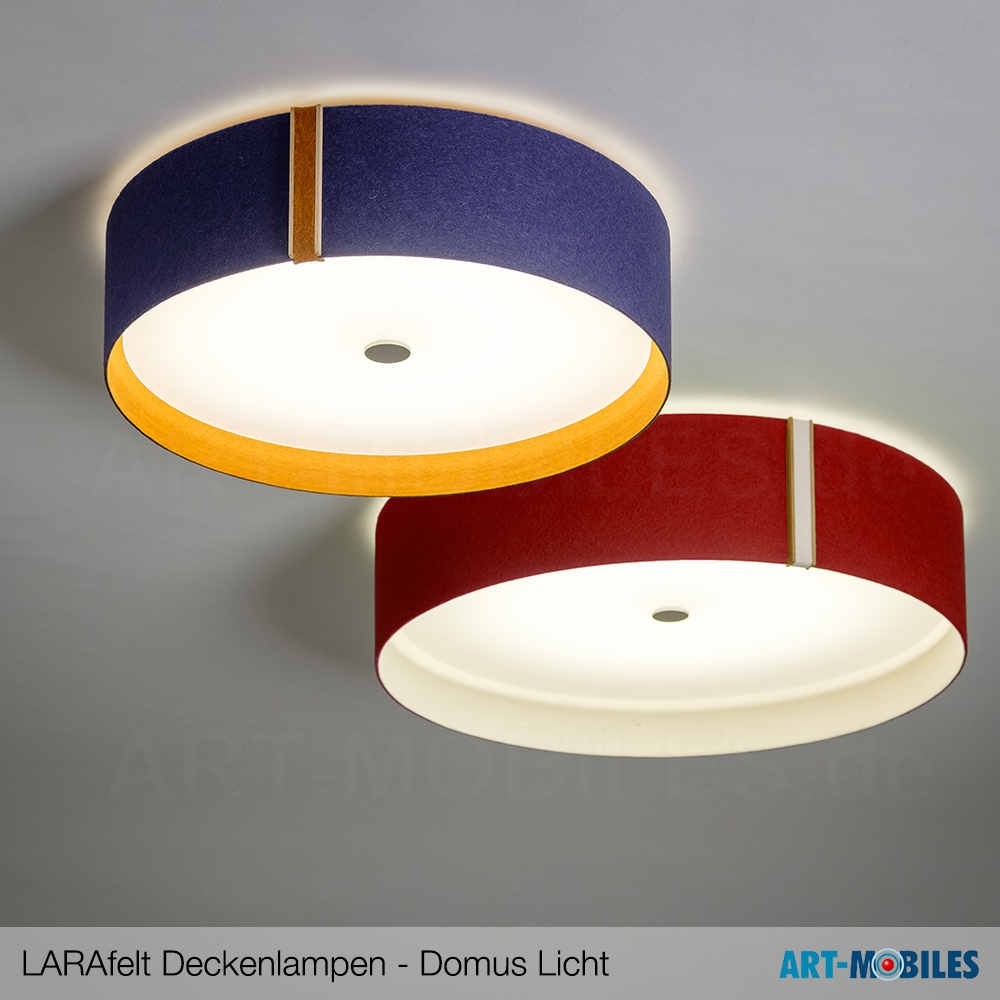 Larafelt Deckenlampe Ø 55 cm Wollweiß