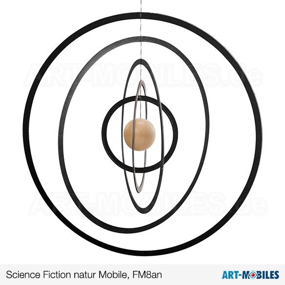 Science Fiction FM8 Flensted Mobiles Kugel rot