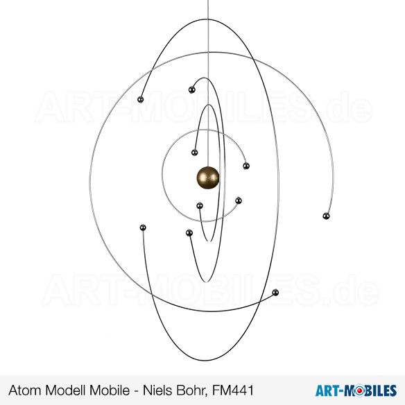 Niels Bohr Atom Mobiles FM441 Flensted Dänemark