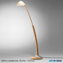 Bolino Stehlampe und Leselampe aus Buche, 6385.3308 von Domus