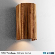 Tube Wandlampe Zebrano 5961. Domus Licht