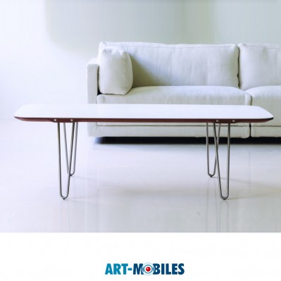 rechteckiger Couchtisch Shark AK 1830 Corian Naver