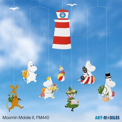 Moomin Mobile II Leuchtturm FM440 Flensted Mobiles