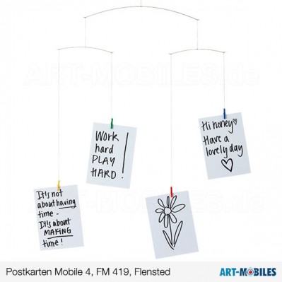 Postkarten-Mobile 4, FM419 Flensted Mobiles