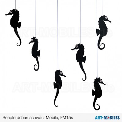Seepferdchen FM15s schwarz Flensted-Mobiles-seahorsesmobile