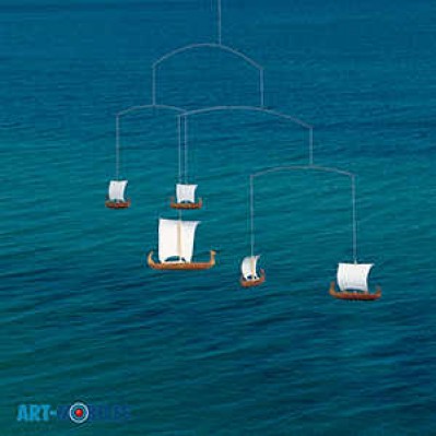 Viking 5 Mobile FM18 Wikinger Schiffe Flensted