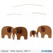 The Elephant Party, Teak, Flensted Mobiles FM71T