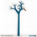 Tree Wandgarderobe blau, Swedese Schweden